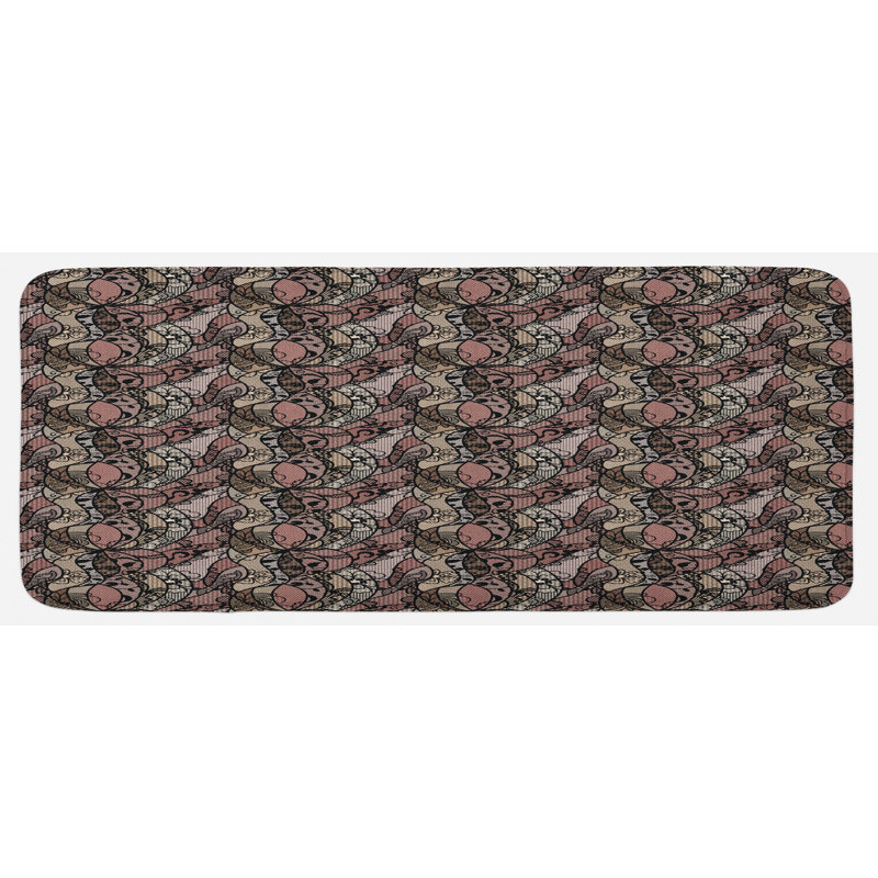 East Urban Home Victorian Kitchen Mat | Wayfair